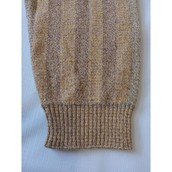 Ermenegildo Zegna Yellow Tight Knit Cotton Pullover Crewneck Sweater Men's XXL - Picture 11 of 12